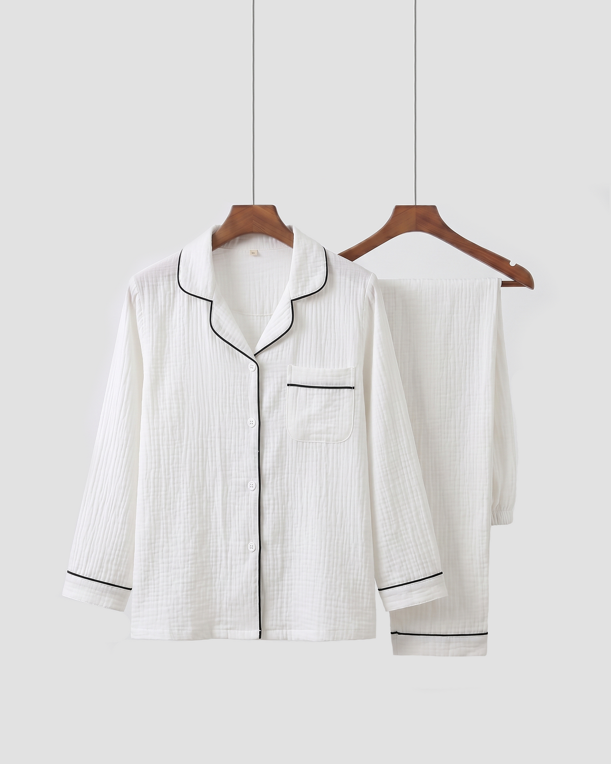 The Long Sleeve - 100% Muslin Cotton Pajama