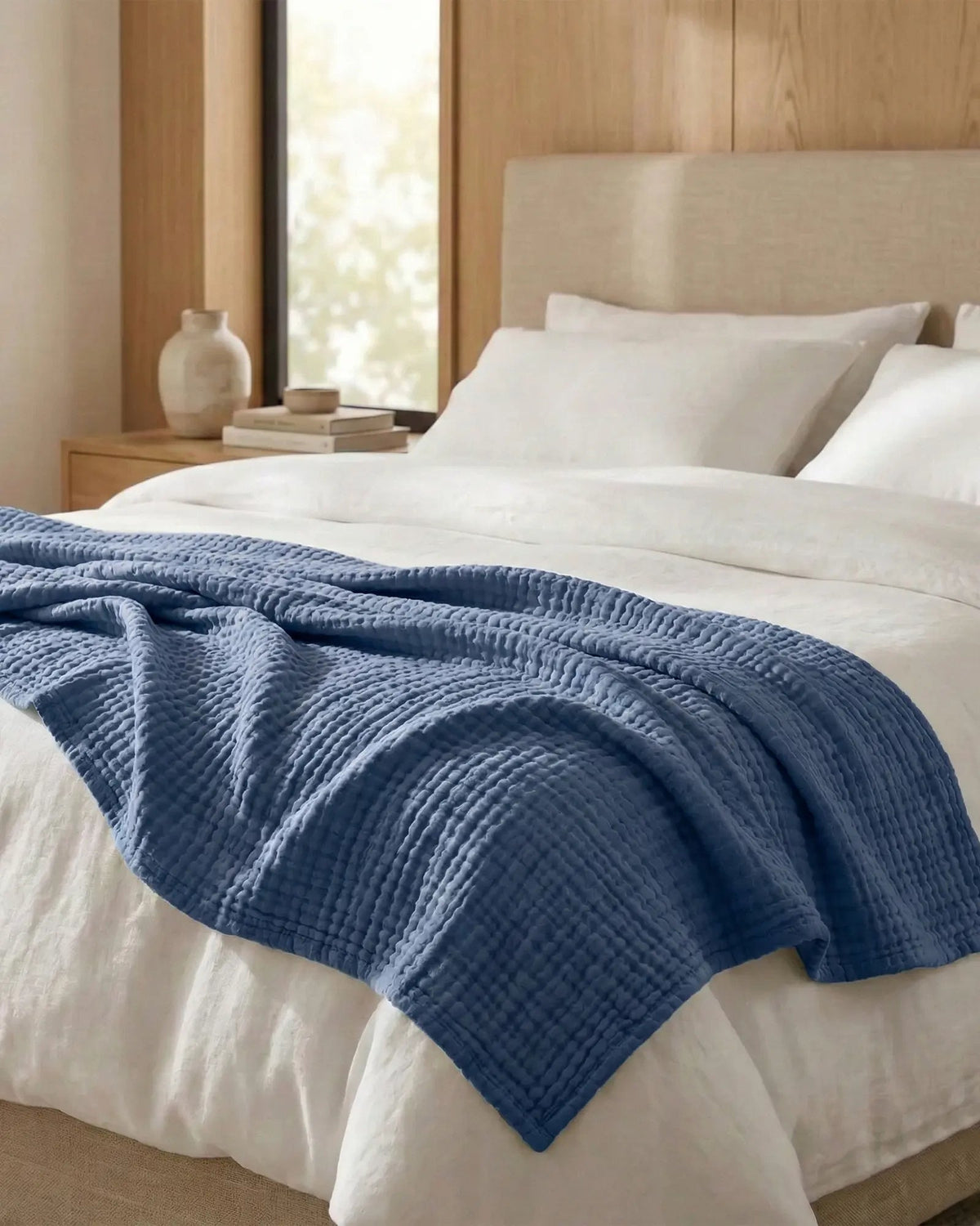 The Monogrammed Blanket - 100% Muslin Cotton
