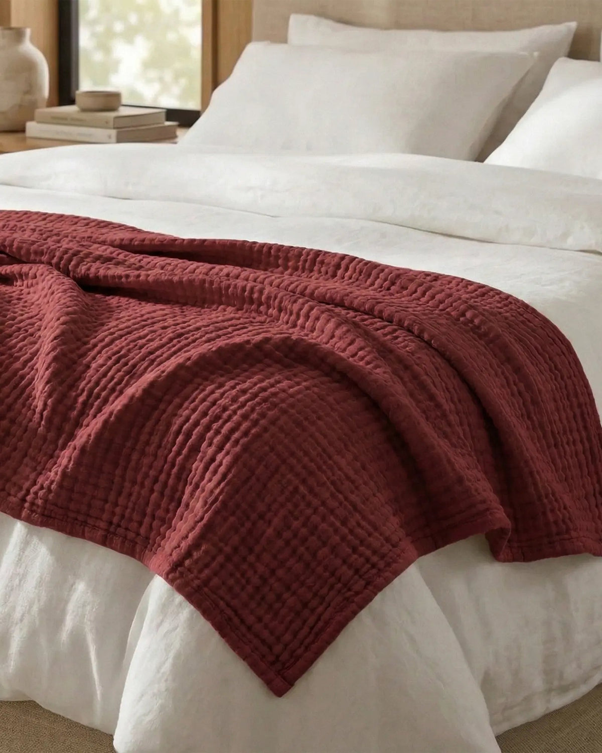 The Monogrammed Blanket - 100% Muslin Cotton