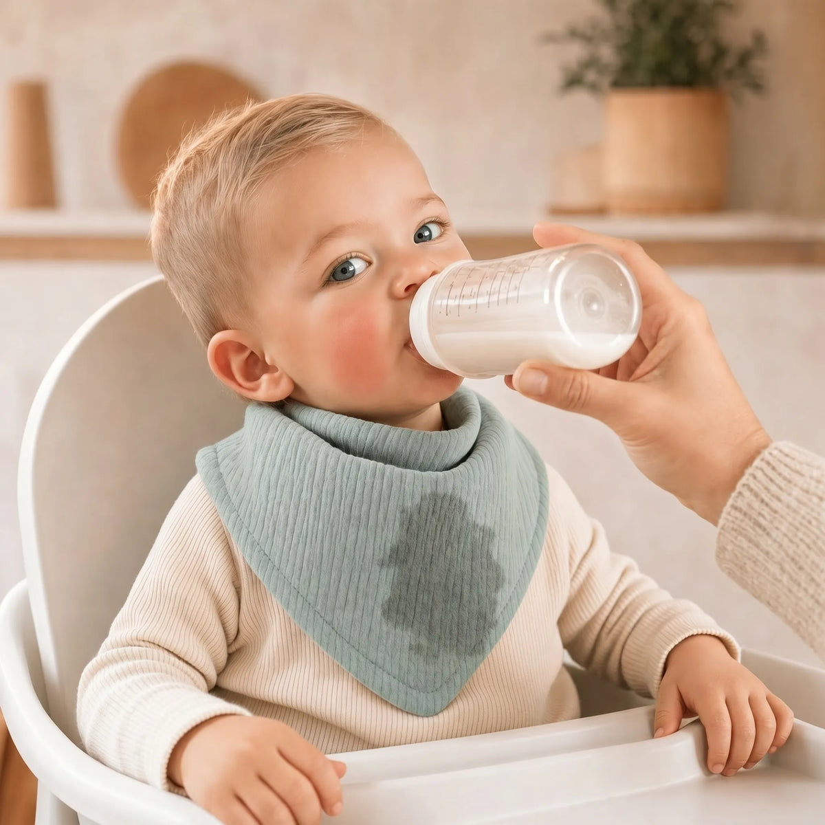 The Muslin Baby Bibs